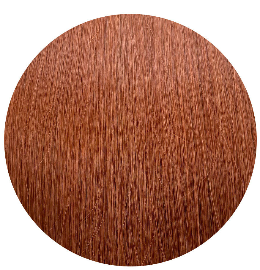 Luxury Genius Seamless Weft Extensions I Ruby Ember