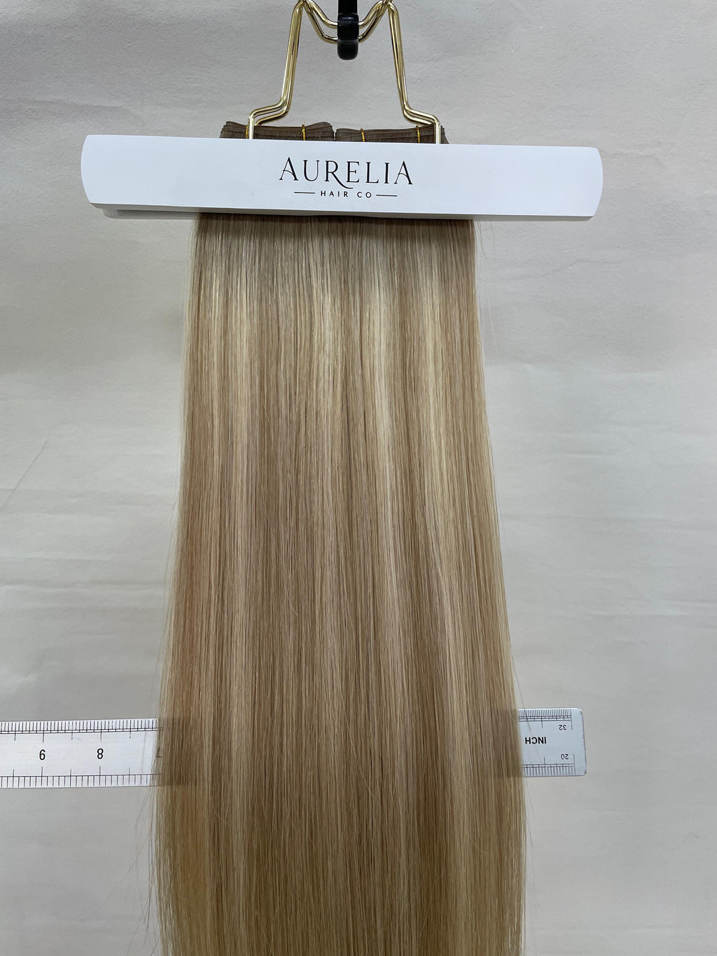 Luxury Genius Seamless Weft Extensions I Shade Ashen Halo 50g pack