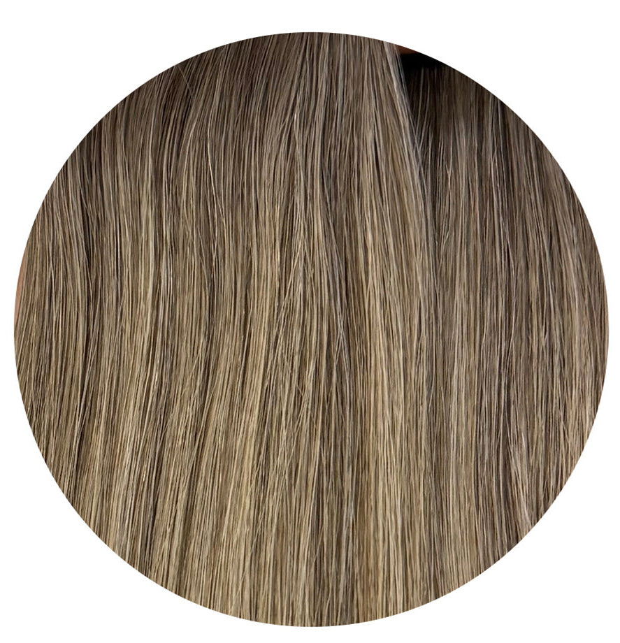 Premium Seamless Genius Weft Extensions I Shade Toffee Cashmere 50g