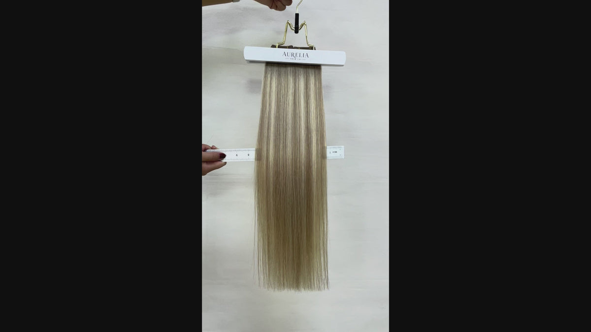 Luxury Genius Seamless Weft Extensions I Shade Golden Elixir 50g pack
