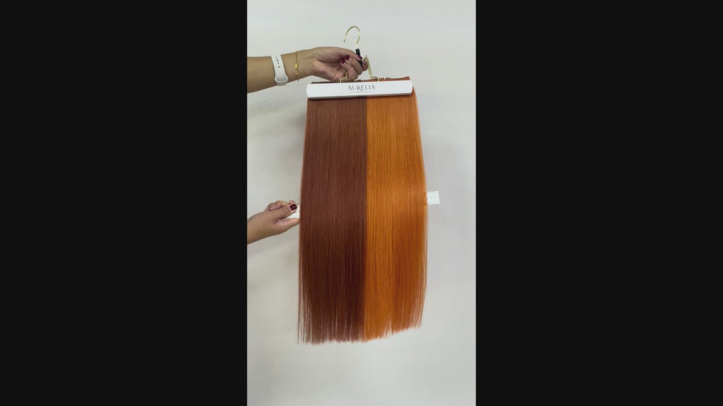 Luxury Tape Extensions I Ruby Ember 100g