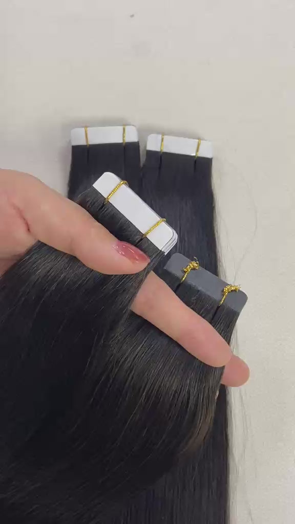 Signature Shade Espresso Noir - Tape Extensions 100g